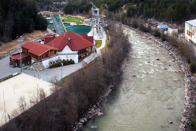 Freizeit- Arena 47 am Eingang in das Ötztal. © Ing. Günter Kramarcsik