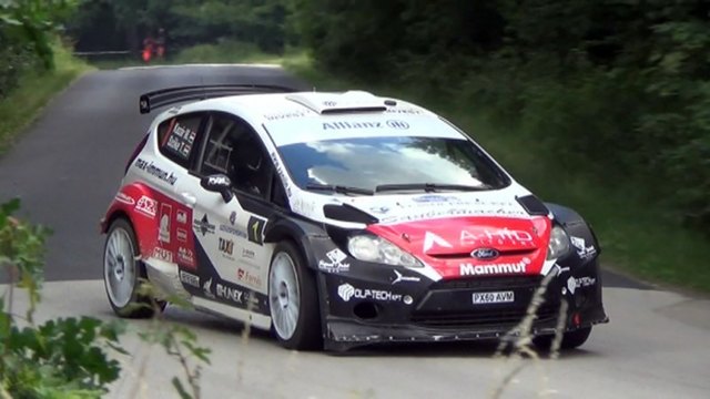 Miklos Kazar im Ford Fiesta R5 von Beppo Harrach.