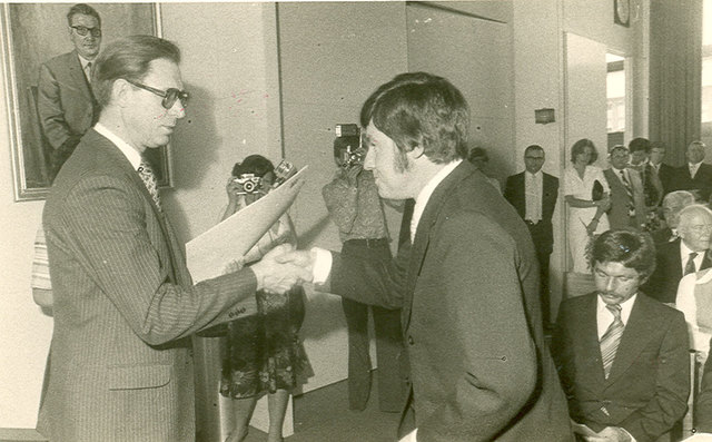 Pühringers Promotion. | Foto: Privat