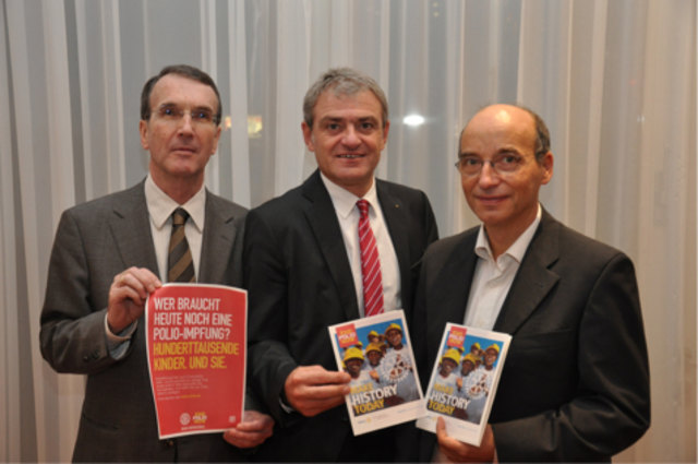 RA Dr. Peter Krömer, VD Mag. Helge Haslinger MBA,
Prim. Univ. Prof. Dr. Christoph Hörmann (vlnr.)