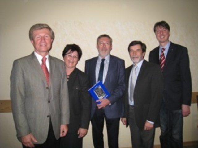 HR Dr. Rudolf Koch, GGR Eva Nendwich, HR DI Josef Neuhold, GGR Ing. Rupert Ludl, BGM Franz Göd