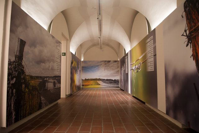 Der stilvoll gestaltete Sonderausstellungsraum mit Bildern und Texten von Rudi Weiß lädt zum Verweilen.