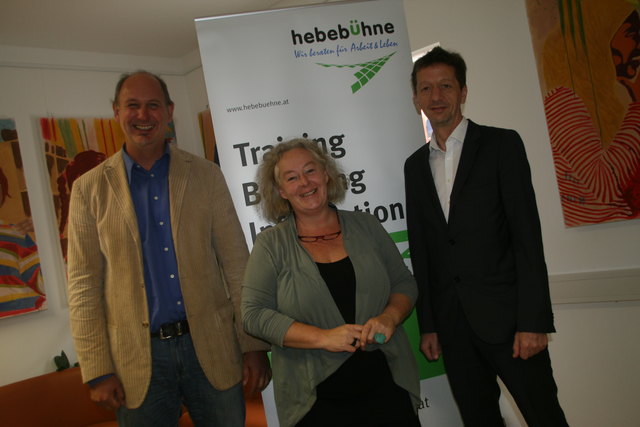 Michael Glaser, Ulrike Putz-Alb und Hans Schultheis. | Foto: Zeiler