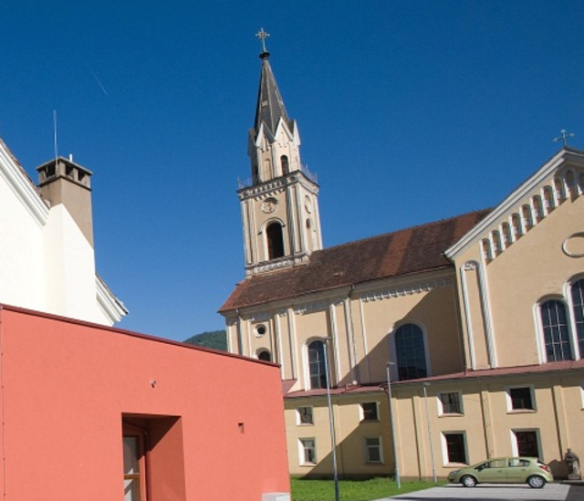 Die Klosterkirche zum Hl. St. Alfons in Leoben