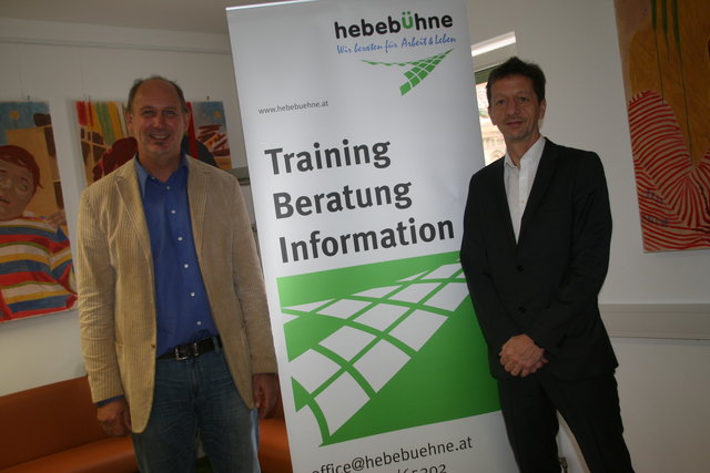 Michael Glaser und Hans Schultheis. | Foto: Zeiler