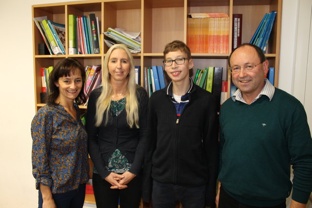 Ingeborg Zehetner-Lang, Ilse Kaiser, Jürgen Hromatka und Hermann Walchshofer (v. l.)