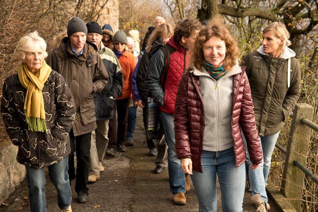 Burgrundgang am Leopoldsberg & 900 Jahre Stifterandenken, Foto Leo Klinke