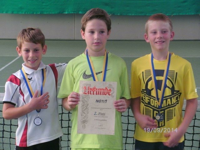 Florian Hiemetzberger, Marc-Vivian Schmoll und Alexander Berger.