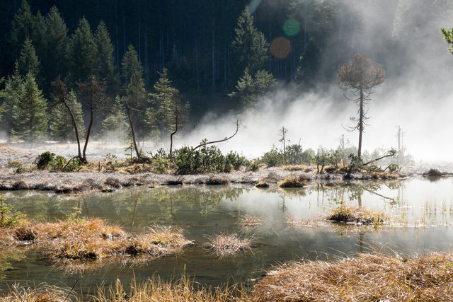 Mystische Stimmung am Riedener See