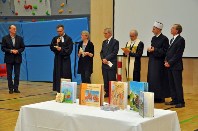 Eröffnung "Schule am Inn" multireligiöses Gebet