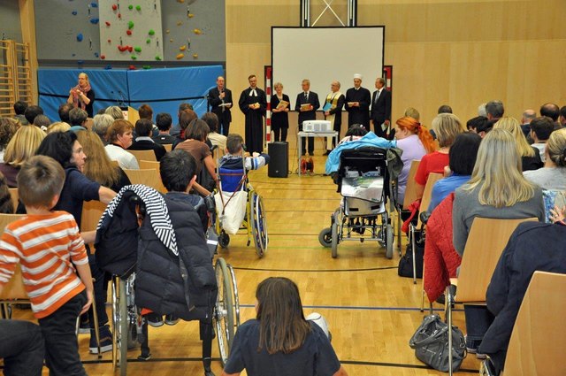 Eröffnung "Schule am Inn" multireligiöse Buchpräsentation
