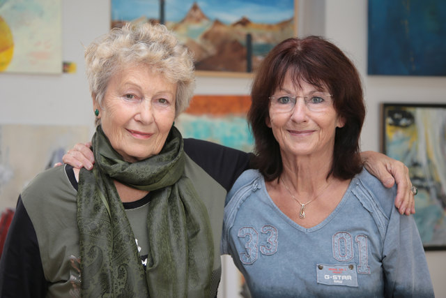 Maria Weber (li.) und Maria Nakesch