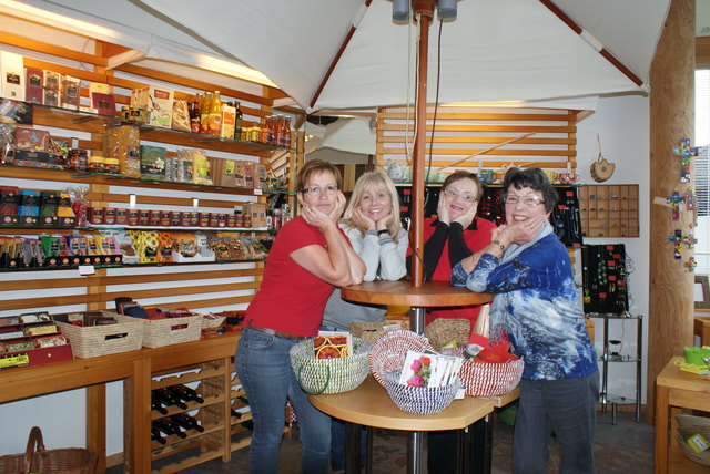 Das Team: Gusti Salmhofer, Michaela Penninger, Karin Aigner, Inge Baur