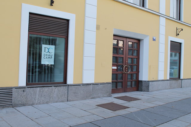 Im früheren BKS-Gebäude sollte das "Drau-Camp" Einzug halten