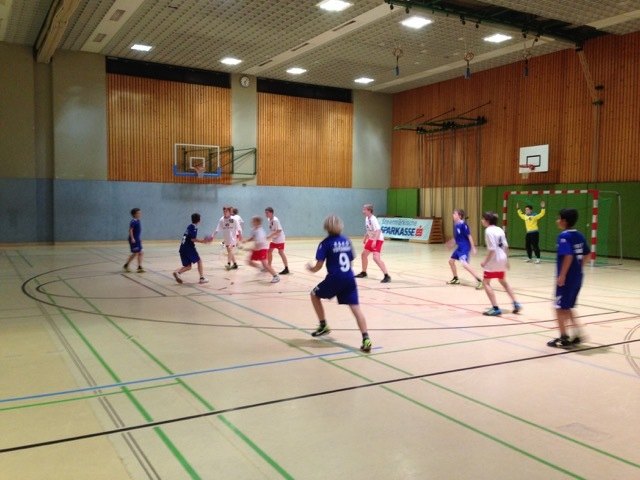 Die U12 des HC Weiz konnte sich gegen die Voitsberger 23 : 22 durchsetzen.