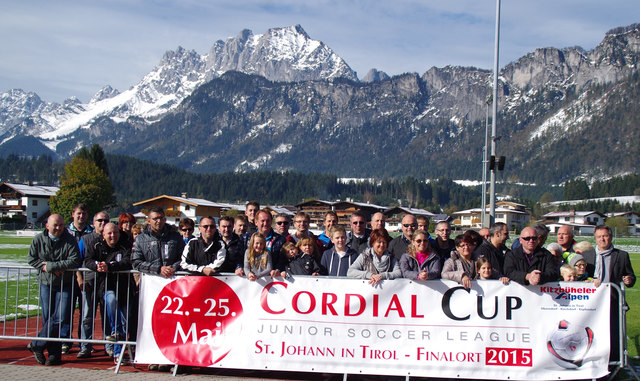 Die große Cordial-Cup-Familie traf sich zum Gedankenaustausch in Reith. | Foto: Foto: Cordial Cup