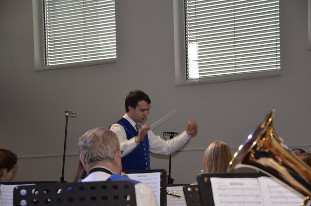 Hannes Raschhofer ist seit Herbst 2013 Kapellmeister der Trachtenmusikkapelle Weng