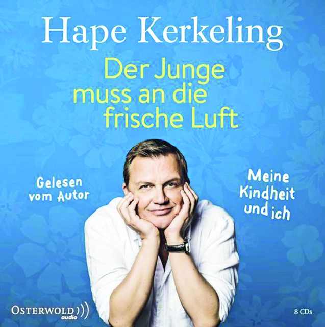 In „Der Junge muss an die frische Luft: Meine Kindheit und ich“ liest Hape Kerkeling seine Memoiren und führt durch seine Kindheit und Karriere. Der Autor selbst liest entwaffnend ehrlich, mit großem Humor und Ernsthaftigkeit. CD: 13,99 Euro, Download: 12,99 Euro | Foto: Osterwold Audio