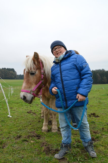 Julian hat großes Vertrauen in "Blümchen"