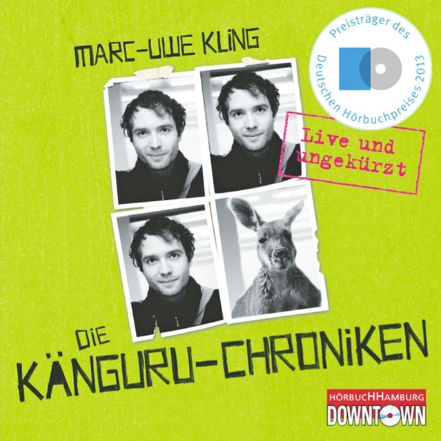 Marc-Uwe Kling lebt mit einem Känguru zusammen. Das Tier ist Kommunist und steht auf Nirvana. Die Känguru-Chroniken berichten von Abenteuern und Wortgefechten des Duos. Dafür erhielt der Autor den Deutschen Hörbuchpreis 2013. Prädikat: empfehlenswert. CD: 9,99 Euro, Download: 10,20 Euro | Foto: Hörbuch Hamburg