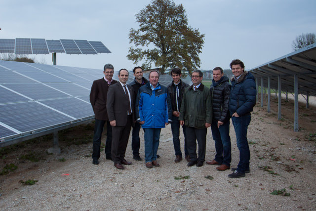 Hans Luger, Christian Reichhard, Martin Freudenschuss, Walter Reisinger, Bernhard und Peter Wüster sowie Harald Ebert und Ewald Becksteiner. | Foto: Andreas Blesberger