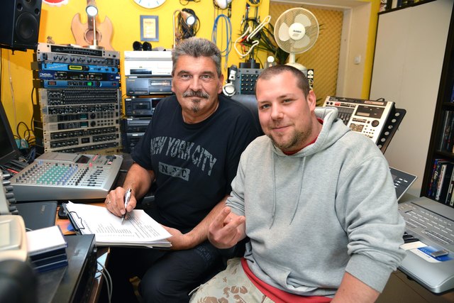 Georg Ragyoczy und Rapper MSG