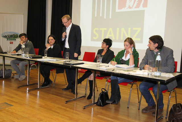Begrüßung durch Vizeobmann Anton Tschuchnik