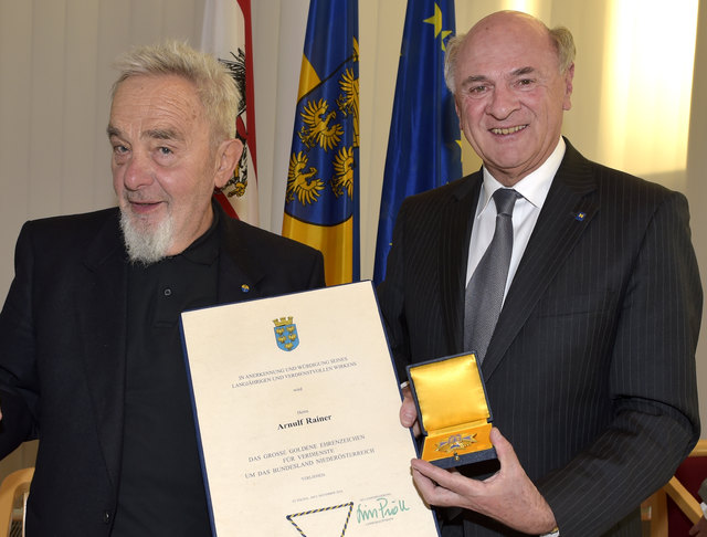 Arnulf Rainer, Erwin Pröll