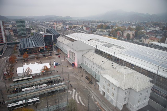 Salzburg feiert mit den ÖBB den neuen Salzburger Hauptbahnhof: Vor dem Ansturm zur Eröffnung | Foto: ÖBB/Zenger