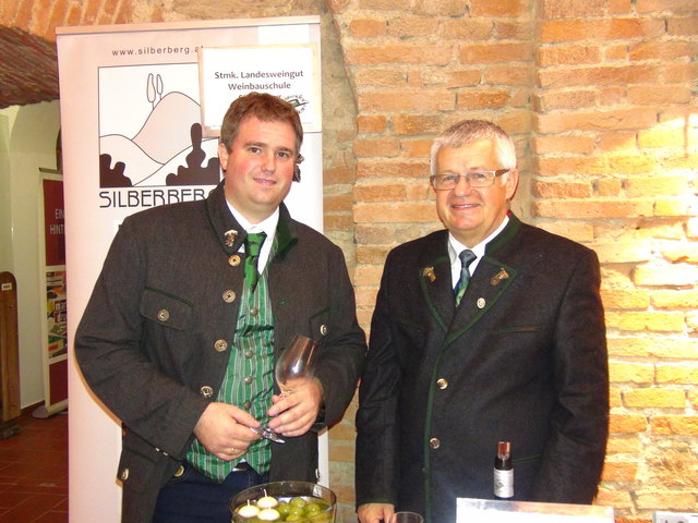 Gustav Schneeberger und Dir. Anton Gumpl im Gespräch über den Junker 2014.