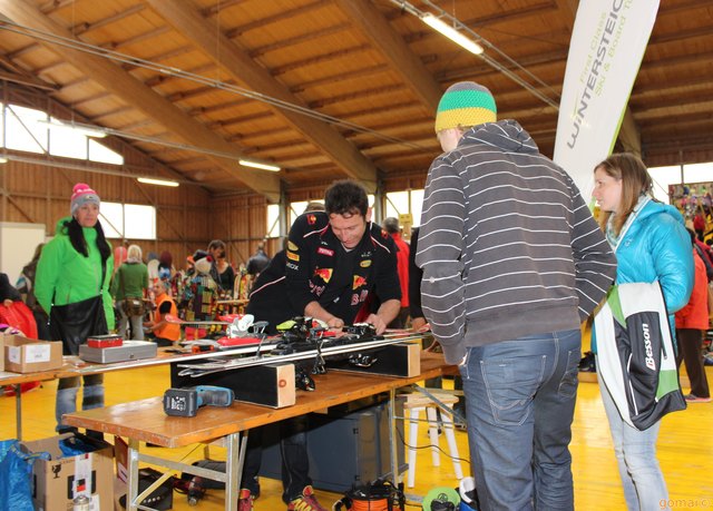 Bindungseinstellservice der Firma Wintersteiger