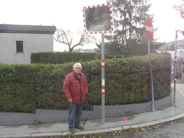 Heuberg-Anrainer Jakob Heinz zeigt sich über die Rückkehr des Spiegels hocherfreut.