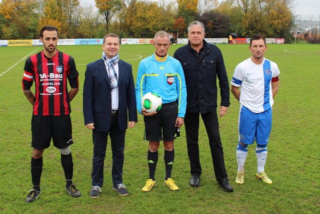 Täubel und Partoll spendierten den Matchball. | Foto: privat