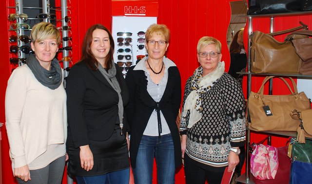 v.l.n.r. Waltraud Ehrlich, Renate Piuk, Anna-Maria Jernej, Brigitta Lieber