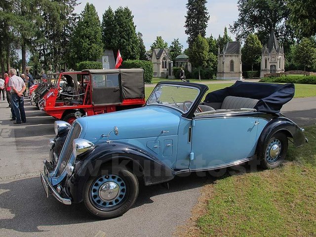 Ein Steyr Super Cabrio von Heinz und Lisl Mesicek