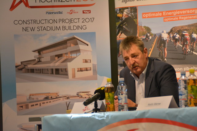 Franz Berger freut sich auf das neue Stadion und die Biathlon-WM in Hochfilzen 2017.