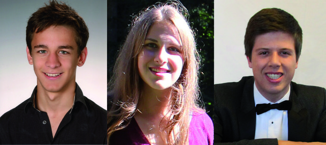 Drei vielversprechende junge Künstler: Filip Anic, Tamara Obermayr und Alex Kapl