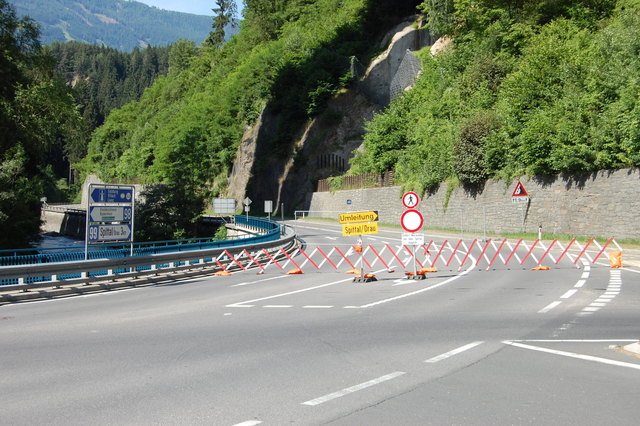 Die Lieserschlucht war bereits wegen Steinschlägen, Sichererungsmaßnahmen und Bauarbeiten mehrmals gesperrt. Nun ist es wieder soweit | Foto: WOCHE