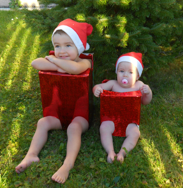 Miriam und Marlene hoffen heuer auf eine "weiße Weihnacht"!