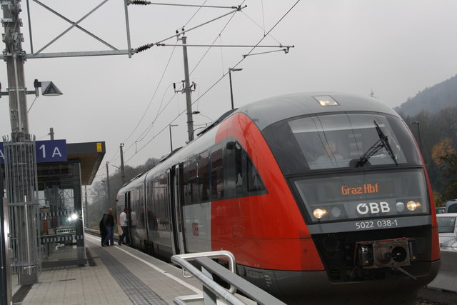 Täglich verkehren 57 Personenzüge zwischen Wildon und Graz. | Foto: Edith Ertl