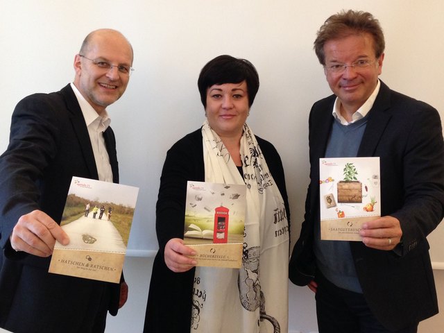 Günther Humer, Silke Sickinger und Rudi Anschober (v. l.). | Foto: Land OÖ