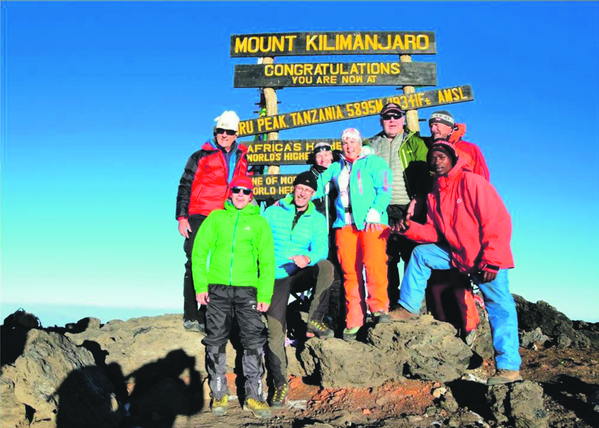 Höchster Berg Afrikas in Fulpmes - Stubai-Wipptal