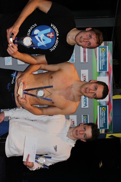 Sieger des australischen Finales v. l. n. r.: Markus Höfferer, Gottfried Eisenberger und Alexander Trampitsch