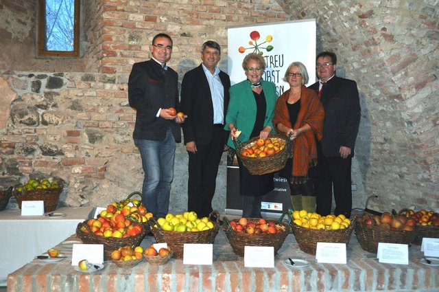 Von links: Gilbert Lang, Vinzenz Knor, Verena Dunst, Brigitte Gerger, Manfred Lendl | Foto: Büro Dunst