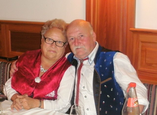 Herta und Manfred Steinbäck feierten ihre Goldene Hochzeit mit einem Dankgottesdienst