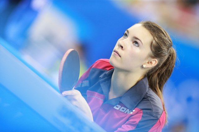 Karoline Mischek bei den Jugend Olympische Spiele, Shanghai im August 2014 | Foto: privat