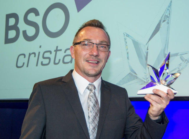 Gottfried Lammeruber wurde bei der "BSO Cristall Gala 2014" als Funktionär des Jahres ausgezeichnet. | Foto: Setzinger