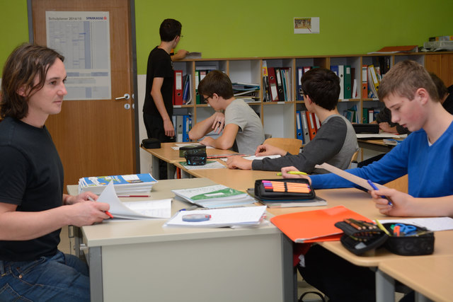 Lehrerin kennenlernen