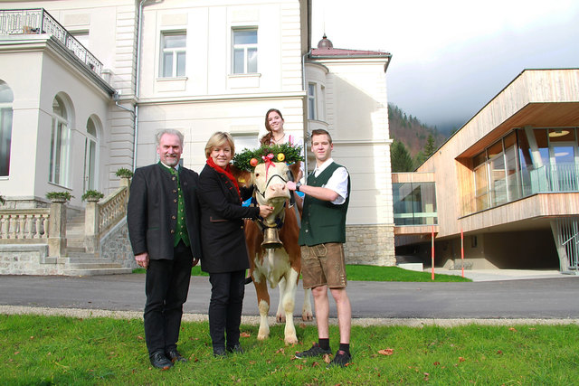 Direktor Leo Klaffner, Landesrätin Barbara Schwarz, Petra Wagner und Florian Hackl | Foto: Jürgen Mück