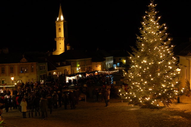 So stimmungsvoll präsentiert sich die Freistadt Rust in der Vorweihnachtszeit. | Foto: Freistadt Rust